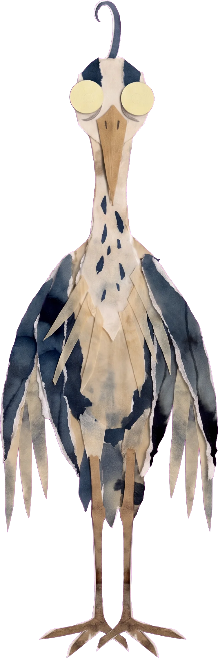 Claude, the heron